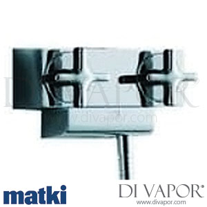 Matki EX17/X Elixir Modern Cross Exposed Single Outlet Shower Mixer Spare Parts